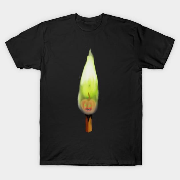 halloween pumpkin T-Shirt by Bearserk